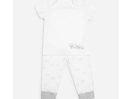 Mamas and Papas Elephant PJ s - 2 Piece Set Online Sale