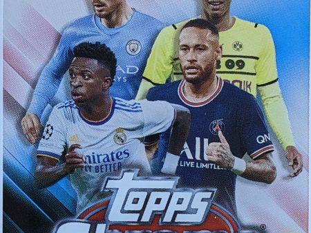 2021-22 UEFA Champions League Topps Chrome Hobby Pack For Sale