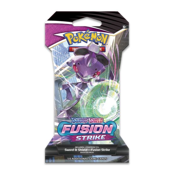 Pokemon TCG: Sword & Shield-Fusion Strike Sleeved Booster Pack (10 Cards) Discount