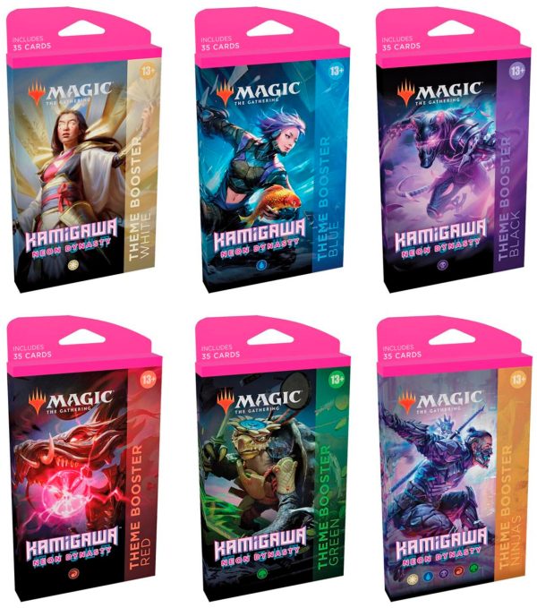 Magic The Gathering - Wizards of The Coast: Kamigawa Neon Dynasty Theme Booster - Styles May Vary For Sale