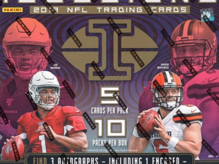 2019 Panini Illusions Football Hobby Box For Cheap