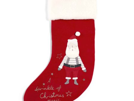 Mamas and Papas Christmas Stocking Santa on Sale