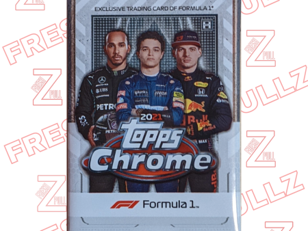 2021 Formula 1 Topps Chrome Hobby Pack Online Sale