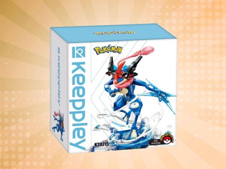 Keeppley Pokémon Ash s Greninja Building Blocks Set Online Sale