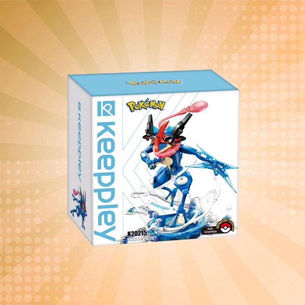 Keeppley Pokémon Ash s Greninja Building Blocks Set Online Sale