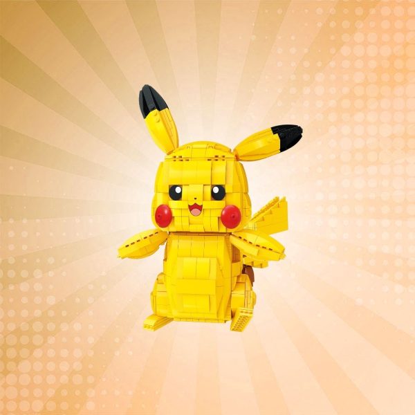 Keeppley Pokémon Large Pikachu Building Blocks Toys For Discount