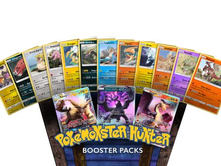 Pokemonster Hunter Parody Card Pack For Sale