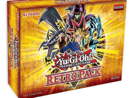 Yu-Gi-Oh Retro Pack Box (4 Packs)(2020 Date Reprint) Discount