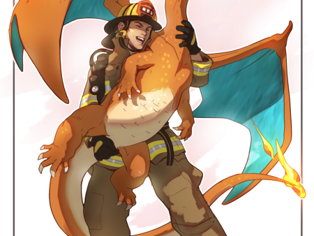 Charizard Fire Fighter Hot on Sale