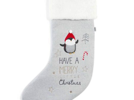 Mamas and Papas Christmas Stocking Penguin Cheap