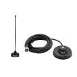 New Tram 1235 Black UHF PL-259 3 1 4  Magnet Mount & 1126-B UHF Antenna1 4 wave NMO Pre Tuned 410-490Mhz Mag Mount 17 foot Antenna Cable Roof or Trunk for Mobile Radios PL259 Connector for Icom Kenwood Mobiles 1239 F621 F221 F6011 F6021 F6121D F6061 F2721 Online