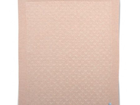 Mamas and Papas Pink Pointelle Blanket For Discount