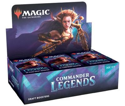 Magic The Gathering (MTG): Commander Legends - Draft Booster Box Online