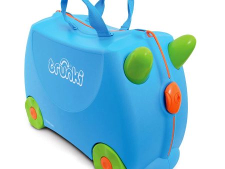 Trunki Terrance Blue Ride on Suitcase Fashion