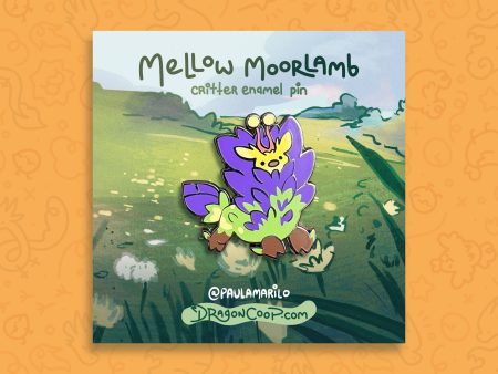 Mellow Moorlamb Enamel Pin For Cheap