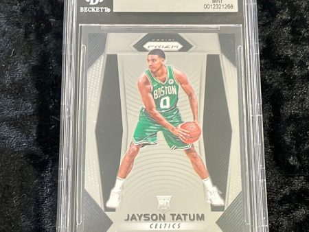 2017-18 PRIZM JAYSON TATUM #16 RC BASE BGS 9 MINT Cheap