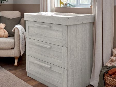 Mamas and Papas Atlas Nimbus White Dresser  Changer Online