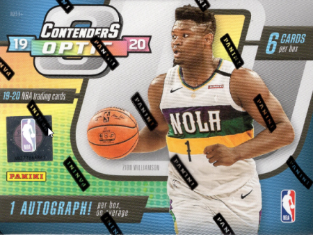 2019 20 Panini Contenders Optic Basketball Hobby Box Online Hot Sale