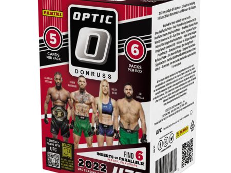 2022 PANINI DONRUSS OPTIC UFC TRADING CARD BLASTER Online Sale