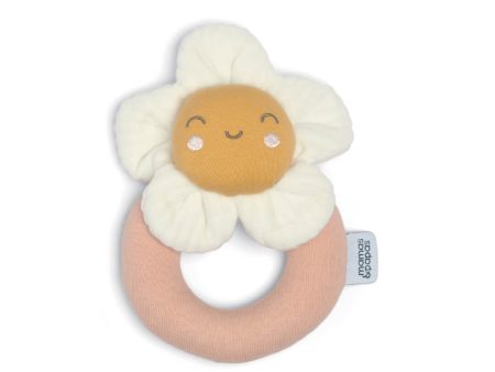 Mamas and Papas Flower Ring Rattle Discount