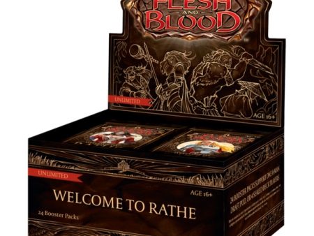 Flesh and Blood Welcome to Rathe Booster Box – Unlimited Supply