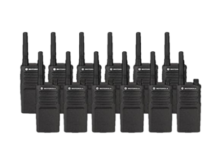 12 Pack of Motorola RMU2040 UHF 2 Watt 4 Channel Analog Business Radio Online Sale