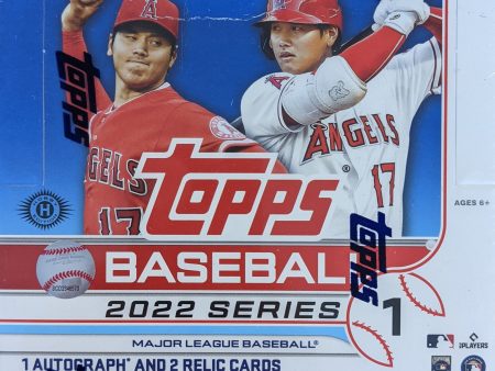 2022 MLB Topps Series 1 Jumbo Hobby Box Discount