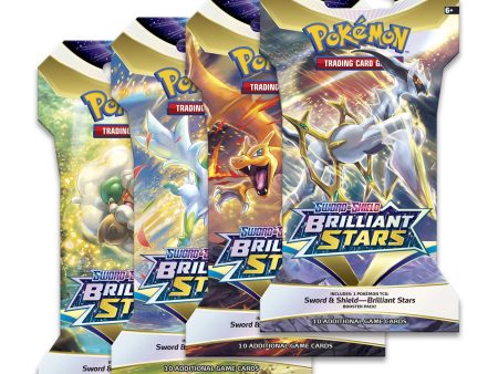 Pokemon TCG: Sword & Shield-Brilliant Stars Sleeved Booster Pack (10 Cards) Discount