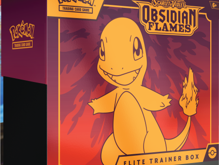 Pokemon Scarlet and Violet Obsidian Flames Elite Trainer Box (ETB) Preorder For Discount