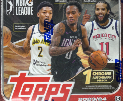 2023 24 Topps G-League Basketball Hobby Box Online now