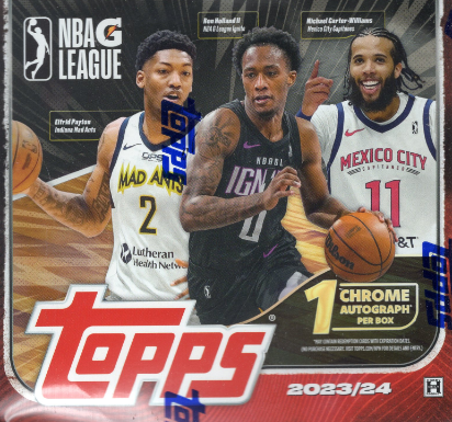 2023 24 Topps G-League Basketball Hobby Box Online now