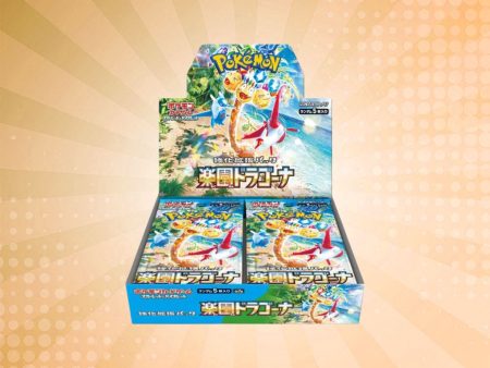 Japanese Pokémon: Paradise Dragona Booster Box (30 Packs) Cheap