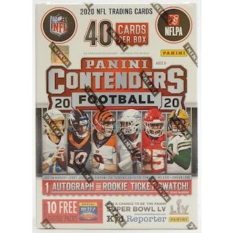 2020 Panini Contenders Football 5-Pack Blaster Box Cheap