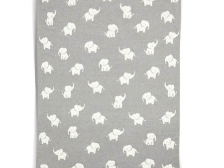 Mamas and Papas Elephant Grey Blanket Supply