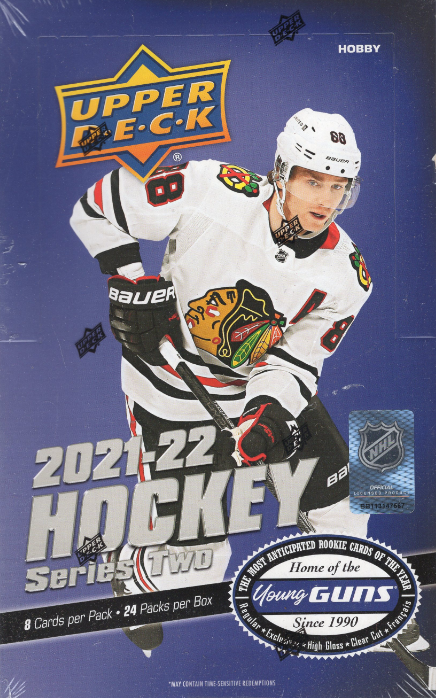 2021 22 Upper Deck Series 2 Hockey Hobby 12 Box Case Discount