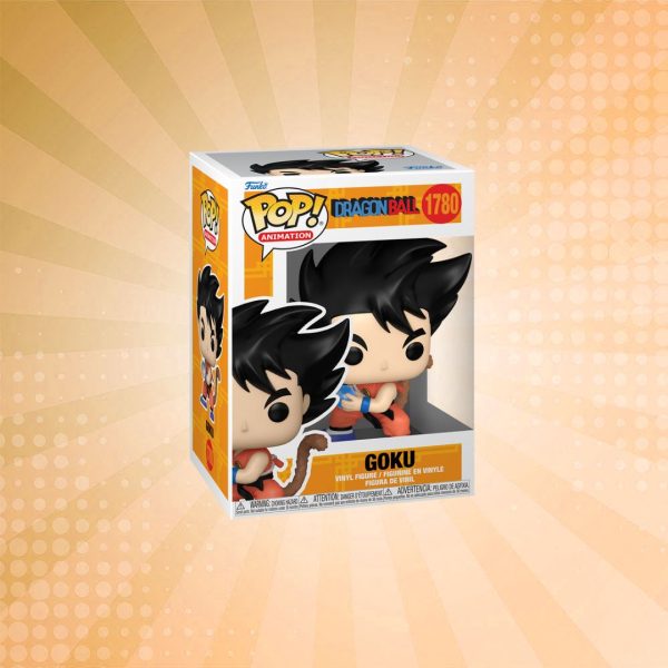 Funko Pop! Dragon Ball Goku with Tail (Kamehameha) Vinyl Figure #1780 Online Sale