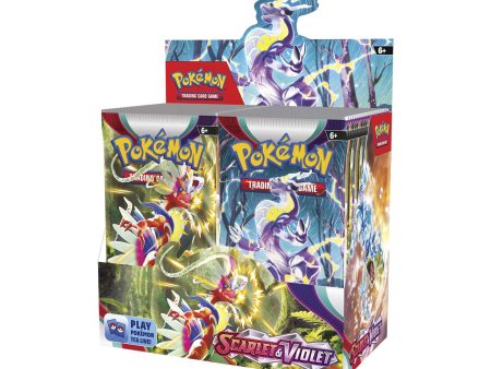 Pokemon Scarlet and Violet Booster Box (Display of 36 Packs) For Cheap