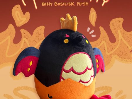 Molten Bitty Basilisk Plush Art Toy For Discount