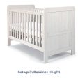 Mamas and Papas Atlas Nimbus White Bundle - Cot + Dresser For Cheap