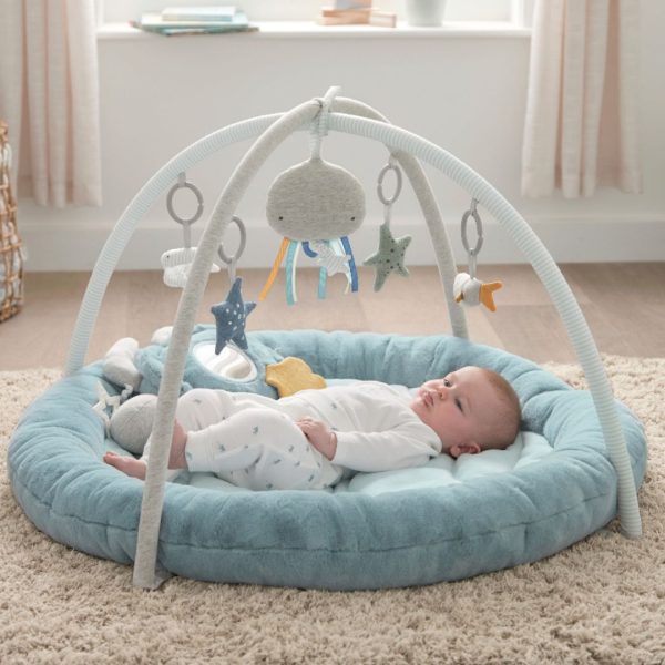 Mamas and Papas Welcome to the World Under the Sea Playmat - Blue Online Sale