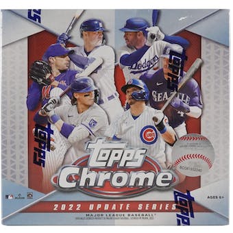 2022 Topps Chrome Update Series Baseball Mega Box For Discount