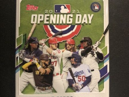 2021 Topps Opening Day Major League Baseball Pack Cheap