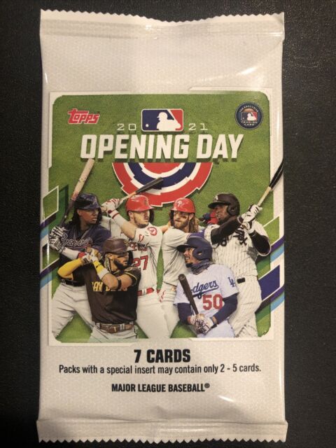 2021 Topps Opening Day Major League Baseball Pack Cheap