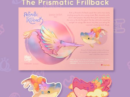 Critter #10 - Prismatic Frillback - February 2023 Rewards Hot on Sale