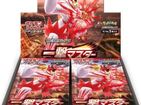 Japanese Pokemon Card Game Sword & Shield S5I Single Strike Master BOX (Booster Box) on Sale