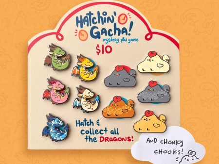 Hatchin  Gacha! Mystery Pin Game Online now