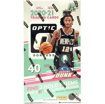 2020 21 Panini Donruss Optic Basketball H2 Hobby Hybrid Box Supply