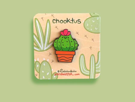 Cactus Chook Enamel Pin Online