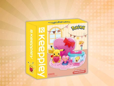 Keeppley Pokémon Blocks Scene Series - Sweet Moment Pikachu Building Blocks Set For Discount