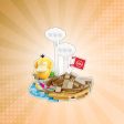 Keeppley Pokémon Blocks Scene Series - Build a Sandcastle Psyduck Building Blocks Set For Sale